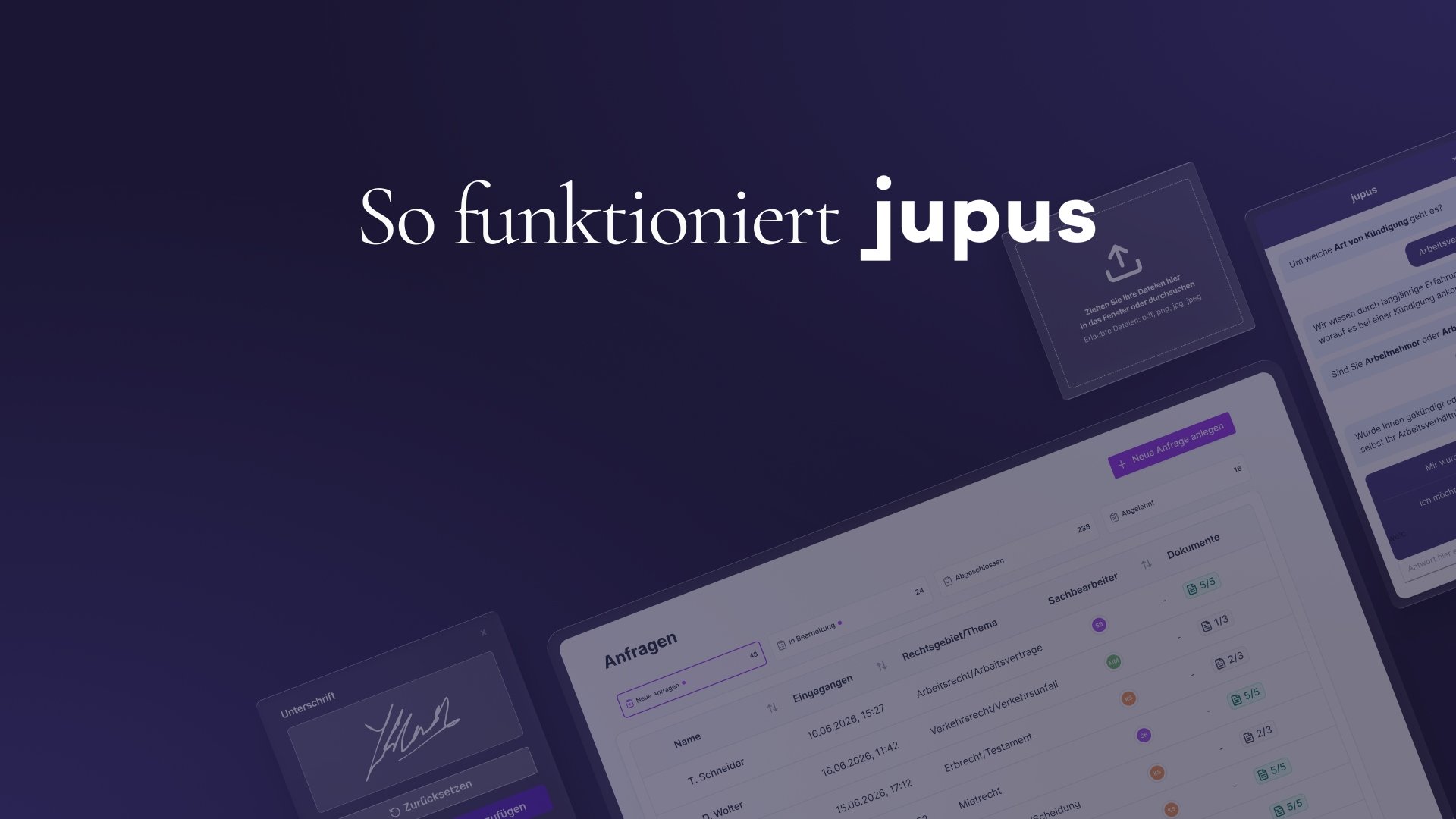 So funktioniert JUPUS